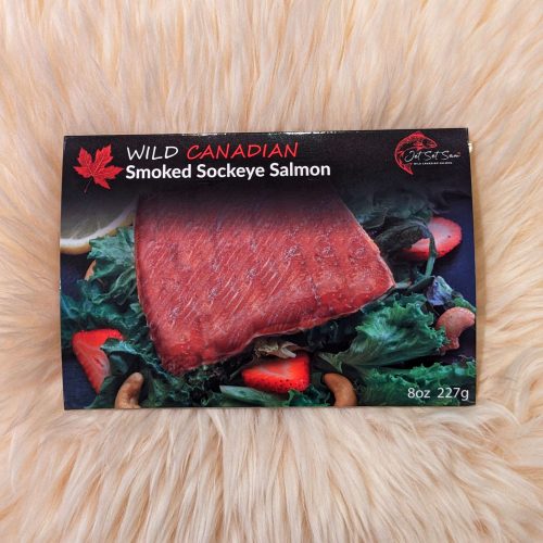Wild Canadian sockeye salmon